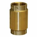 Merrill Mfg Check Valve, Brass 1-1/2 in. Nl CVNL150